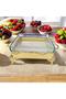 Square Presentation Stand with Plated Legs 23cm - 2