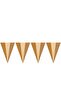 Retro Pennant (Coffee) Retro Concept Birthday Pennant Birthday Ornaments - 2
