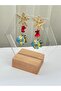 Murano Colorful Fish Earrings with Sea Stars. Summer Earrings. Trend Earrings - 4