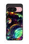غطاء حماية لجهاز Google Pixel 9 بتصميم الكواكب