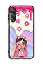 غطاء حماية لهاتف Samsung Galaxy M16 5G يحمل دونات