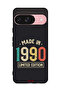 غطاء حماية لجهاز Google Pixel 9، إصدار محدود، صنع عام 1990