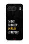 غطاء حماية لهاتف OnePlus Nord 4 5G، Eat Sleep Play Repeat