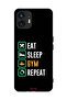 غطاء حماية لهاتف Nothing Phone (2) 5G Eat Sleep Gym Repeat