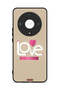 غطاء حماية لهاتف Honor X9b 5G بتصميم Love Art