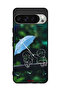 غطاء حماية لهاتف Google Pixel 9 Pro XL بتصميم زوجين من الفن التجريدي