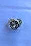 Special Design Masculine Adjustable Men's Ring with Lion Figure - 5