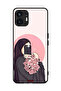 غطاء حماية لهاتف Nothing Phone (2) 5G، فن التقاط صور سيلفي أثناء حمل الزهور