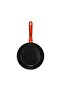 Induction Base Ceramic Natural Coating Fry Pan, 28 cm, Red, DZJ28 1732491