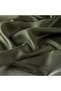 Plain Twill Silk Scarf - Pine Green - 2