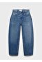 High-Waisted Barrel Jeans - 3