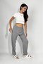 Women's Elastic Waist Ayrobin Tracksuit Pants Gray - 4