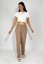 Women's Elastic Waist Ayrobin Tracksuit Pants Mink - 4