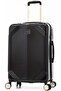 Eugenia Lightweight Spinner Wheel Suitcase with TSA Lock (BLACK/GOLD, 20-Inch) - 4