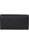 TOMMY HILFIGER TH LEGACY FLAP LRG WALLET FOR Women Black OS - 3