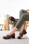 Genuine Leather Women's Casual Shoes - 4