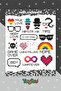 Pixel Figures Sticker Set, Pixel Themed Sticker Set, 29 Pieces of Pixel Themed Stickers - 3