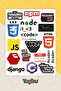 Software Sticker Set, Coding Themed Sticker, 31 Pieces Coder Sticker, Software Developer Sticker Set - 3