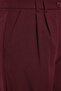 Bordo Wide Leg/Geniş Paça Pilili  Pantolon TWOAW22PL0475 - 11
