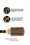 43 Mm-Lom1143 Nano Technology Ceramic + Ionic Thermal Blow Dry Hair Brush, Natural Bristle Tooth, Professional - 2