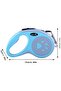 Size Xs Retractable Dog Walking Leash, Anti-Tangle Pet Walking Leash 5m - 6