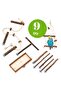 9-Piece Basic Cage Equipment of Bird Accessories and Bird Toys - 2