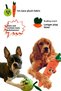 Dog Toy Set 3 Pieces Plush Dog Toy Apple Banana And Carrot Themed Dog Toys With Sounds - 4