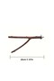Natural Wooden Cross Bird Perch - Special Design for Beak & Nail Care - 6