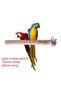 Natural Wooden Perch with Screws 18Mm×60Cm Suitable for Birds of Jako and Similar Sizes