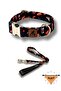 Fastfood Dog Collar and Travel Dispatch Strap Set (with Scarf gift)