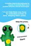Plush Alien Dog Activity Toy with Food Storage and Vikvik Sound - 5
