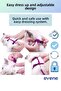 Cat Collar Cat Chest Waist Adjustable Durable Sturdy Collar 1 cm Thin Column Purple - 3