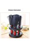 Mirror Hair Brush with Holder 5-Piece Air Cushion Comb Brush Set Women Men Comb Cosmetic Set - 4