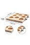 Natural Eye Feeder Wooden Bird Cage Stand: Perch, Toys and Accessories - 5