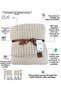 Rebecca Knitwear Knitted Soft Sofa Shawl, Children's Blanket Stone - 130x150 - 2