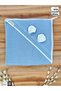 100% Cotton Hooded Eared Pique Baby Blanket – Double Sided Seasonal Sleeping and Towel Cover - 3