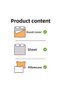 Navy Blue Flower Young Room Single Duvet Cover Set with Elastic Sheets Elastic Sheets (100x200) - 2
