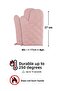 Simple Set of 3 Kitchen Apron Set with Adjustment Hanger and Pocket (2 GLOVES) Chef Waiter Cafe Cook Barista - 6