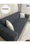 3-Seater Jacquard Seat Cover - High-Quality, Elastic, and Flexible Sofa Bed Sofa Cover - 2
