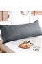 Ultra Soft Body Pillow with  Pillowcase- Long Side Sleeper Pillow For Use During Pregnancy - 4