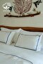 Olympos Embroidered Cotton Satin King Size 6 Piece Duvet Cover Set