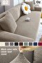 Sofa cover, sofa throw, for 3-seater sofa, 1 piece (Taupe COLOR)
