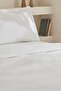 Lavin 100% Cotton Double Duvet Cover Set White - 2