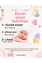 Double Sided Baby Duvet Cover Set - 95X135 Duvet Cover, Pillowcase, Bed Sheet - 2