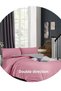 Easy Iron-180x200-Double Duvet Cover Set (GREY EPRESSED SHEET QUILT COVER DUVET COVER) Pink - 2
