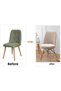 Washable Stretch Elastic Lycra Oval Chair Cover - Round Chair Cover 6Pcs - 6