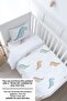 Mother's Side Crib Elastic Sheet Set - Iconic Series - Colorful Dinosaurs - 3