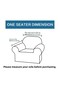 Jacquard Sofa, Sofa, Sofa Bed Cover Stick Pattern Flexible Without Skirt For 3+2+1+1 Sets - 5
