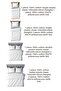100% Cotton White Double Ranforce Fabric Fitted Sheet Pillowcases Set /160X200/180X200/ - 3