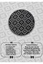 Pomesa Set of 3 Bathroom Rugs Bathroom - 2
